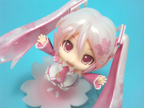 ねんどろいど 桜ミク レビュー 一本目 玩具不十分