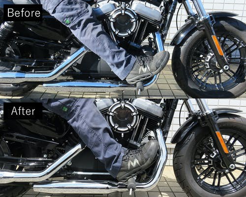 2014年～XL1200Xユーザー必見！リデュースリーチキット販売開始！ : HarleyDavidsonパーツディストリビューター ネオファクトリー  & カスタムショップ ネオガレージブログ