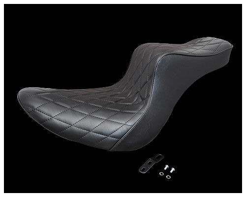 ハーレー ソフテイルデュース Le Pera バイク用シート 黒 ハーレー ソフテイルデュース Le Pera バイク用シート 黒 ラペラ