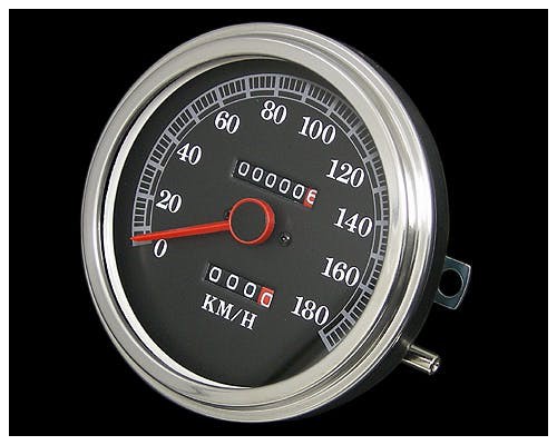 ハーレー FLスタイルスピードメーター 180 KM/H 1:1 ショベル FL