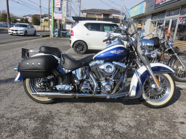 2006年式FLSTN スーパーEキャブレター取り付け！！ : HarleyDavidson