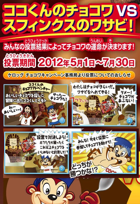 速報 ココくんのチョコワ 逆転大勝利 ネラーボイス