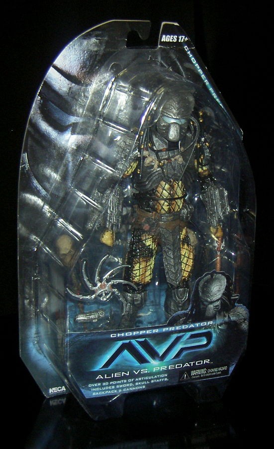 7インチ AVP/チョッパー・プレデター : ライダー戦闘数値比較改