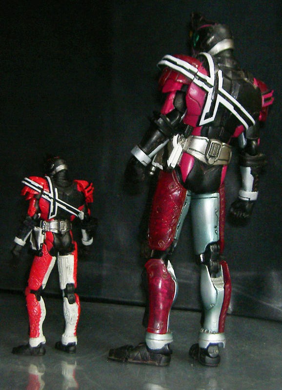 S.I.C.極魂 仮面ライダーディケイド : ライダー戦闘数値比較改