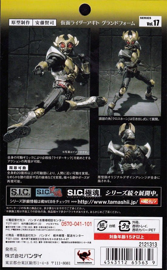 S.I.C. 極魂 アギト グランドフォーム マシントルネイダー