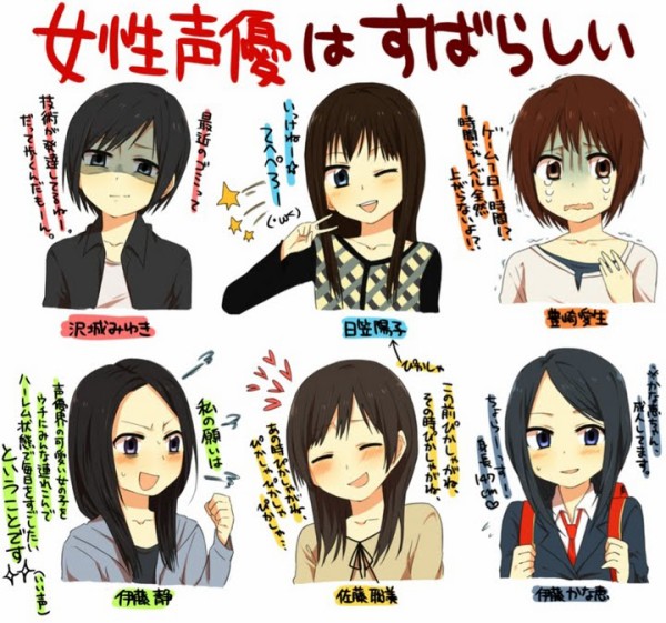 画像 よく声優本人を美化して可愛く描いてるイラストあるけど Vipperな俺