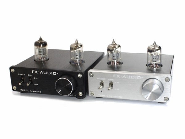 FX-AUDIO TUBE-01J 12v 2A アダプター付　真空管付 Amazon.co.jp: FX-AUDIO- TUBE-01J 真空管プリアンプ(ライン