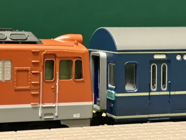KATO改造 ナハ21 3両 KATO「ナハフ21形」の車端部加工。 : エヌゲ