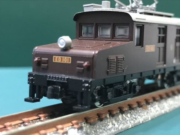 鉄コレ「凸型電機（ED101形）」をN化する。 : エヌゲ道 since 2015