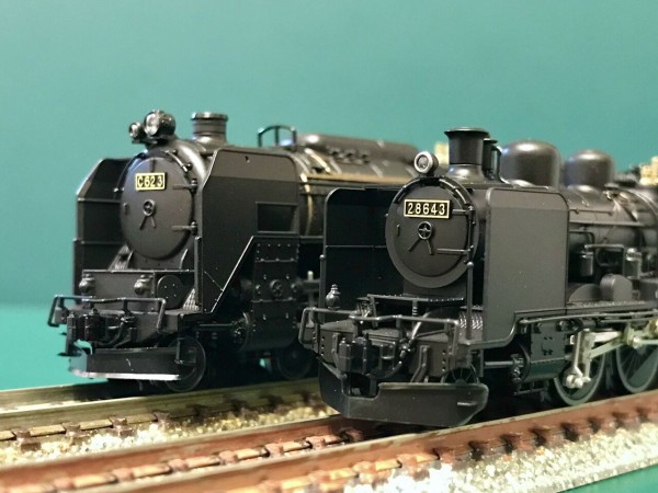 KATOの「C62形」と「8620形」を並べてみました。 : エヌゲ道