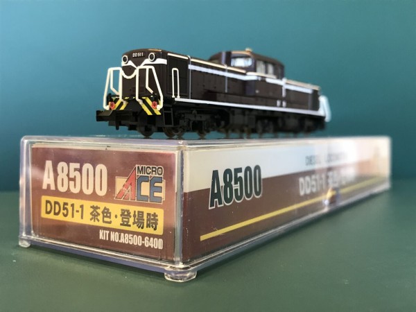 DD51-1 茶色・登場時 マイクロエース 新規入線車両（マイクロエース DD51-1 茶色・登場時） : エヌゲ
