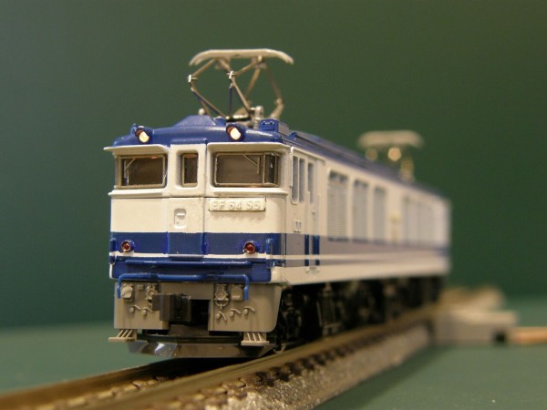 Nゲージ鉄道模型 ユーロライナー トミックス旧製品「EF64形・ユーロライナー」のアップデート