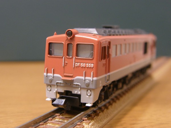 トミックスの「DF50形」と「DD54形」を並べてみました