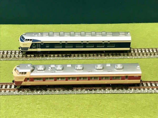 KATOの「485系」と「583系」（初代製品）を並べてみました