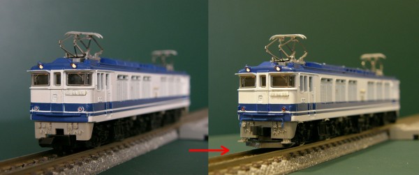 トミックス旧製品「EF64形・ユーロライナー」のアップデート