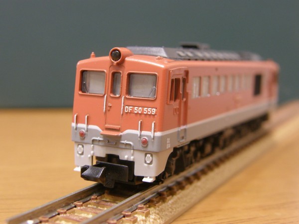 HOゲージ DF50-12ディーゼル機関車(しなのマイクロ製) 素人組立塗装済 HOゲージ DF50-12ディーゼル機関車(しなのマイクロ製) 素人組立