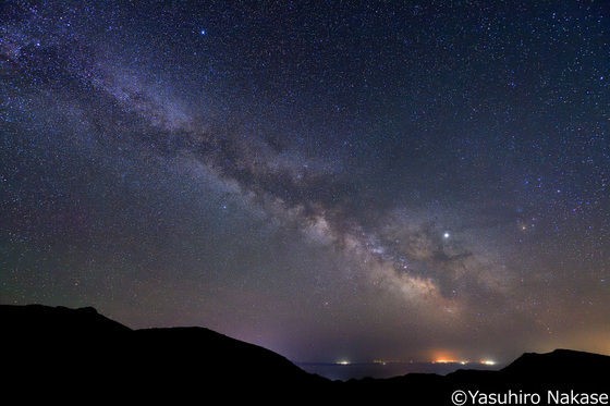 七夕ということで毎年恒例の天の川の写真です 北海道の星と大地と美味い物