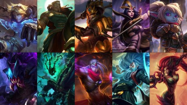 最高 Lol チャンピオン 無料 100 イラスト