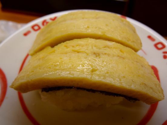 １００円寿司食べ比べ たまご １００円回転寿司ファン
