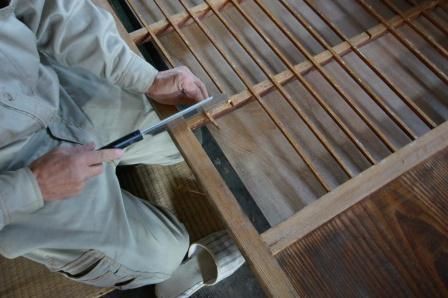 骨の壊れた建具 障子戸 を修復する方法 建物修復支援ネットワーク
