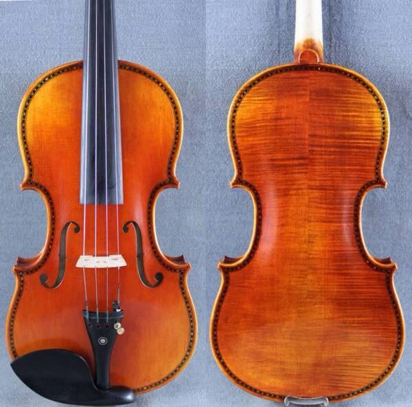 日本製即納Hellier ストラディバリウス　装飾ヴァイオリン LiuXi工房 バイオリン