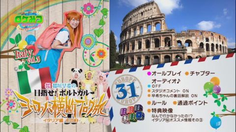 DVD感想：『ロケみつ ザ・ワールド 桜 稲垣早希のヨーロッパ横断