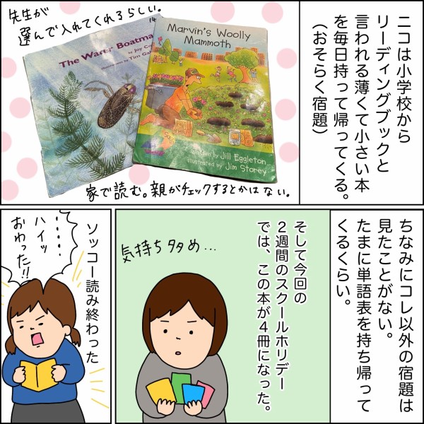 1日6時間英語を勉強してる6歳 Nzにこにこ落書き