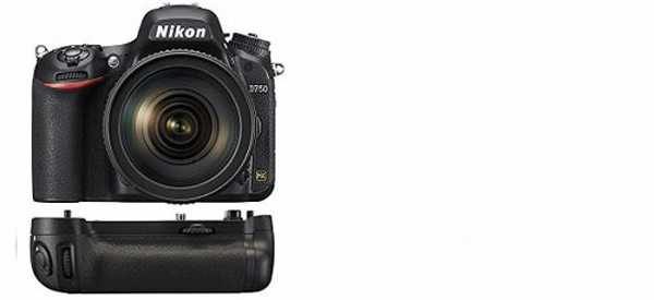 Nikon D750 24.3MP デジタル一眼レフ カメラバッテリーグリップ付 魅力的な