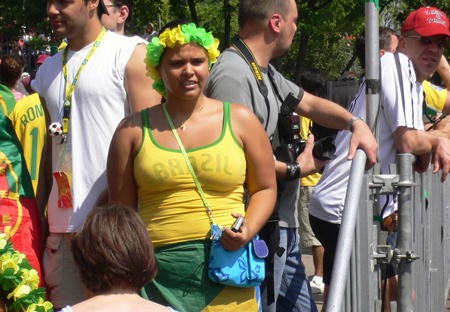 ブラジルサポーターのおっぱいｗｗｗ Opiとかフェチ系にゃんてな