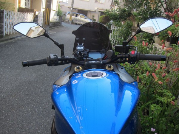 GSX-S1000Fミラー交換詳細 : ニンさんのガレージ