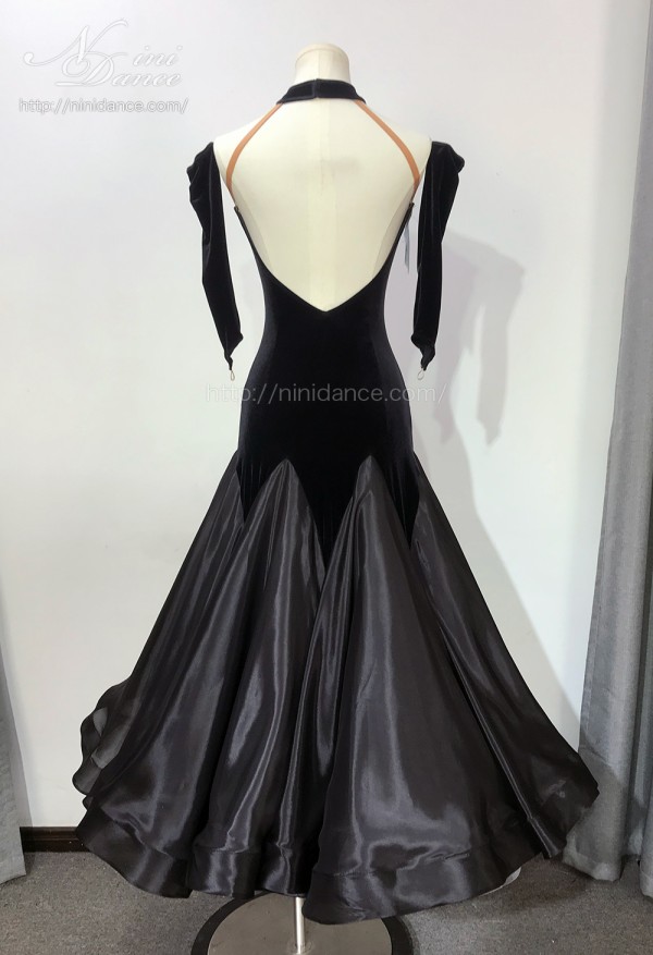 社交ダンスドレス モダンダンスキラキラ 華やか オーダーメイド