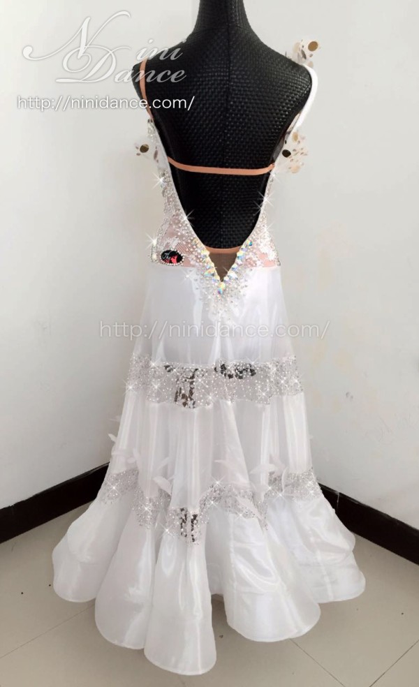 D435白黒切り替え2Way楽しむトップ選手スポンサードレス : 社交ダンス