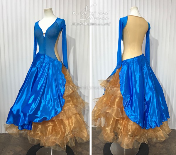 ◆お値下げ！¥15800→¥11800 ★セキネ・モダンドレス【11号】中古良品 NiniDanceオーダー商品の確認ページ（2025年） : 社交ダンス