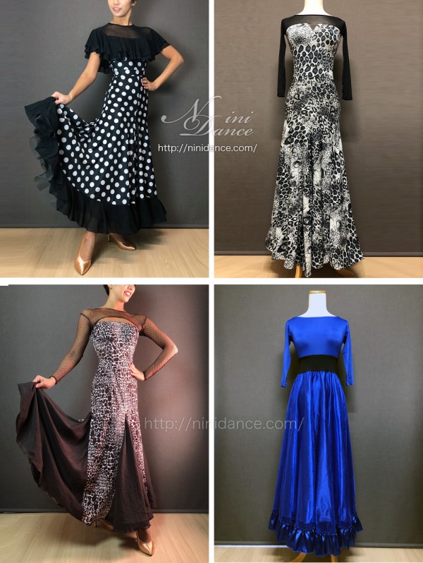 Onlyone05 現品1点もの大放出 モダンワンピース 社交ダンスウェアninidance