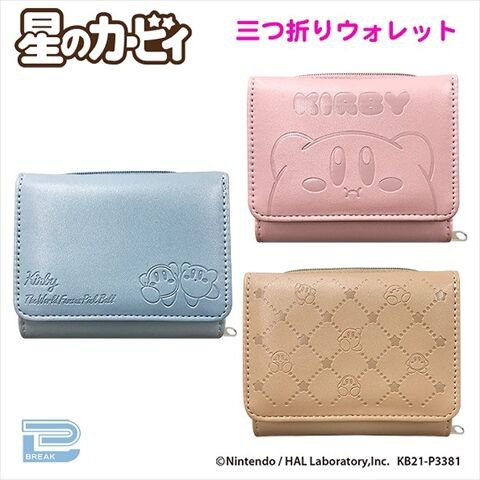 【完全受注生産/新品未開封】星のカービィ ウォレット ネイビー 2016年グッズ 日常にさりげなく『カービィ』グッズを！大人も使えるお財布でカービィ