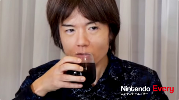 スマブラ桜井氏 コカコーラゼロ が大好き ニンテンドーエブリー