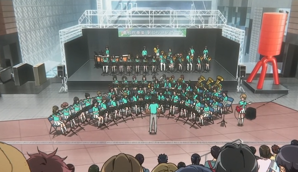 チューバ吹きの目線で書く 響け ユーフォニアム２ 第７話 感想 衝撃の駅ビル 衝撃の宝島 バリサクソロは至高 片岡聲之助のdeblog