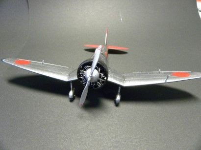 三菱九試単座戦闘機 完成(1/72 ファインモールド) : つれづれ