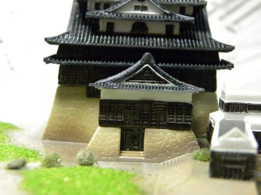 癒される模型(童友社1/500松江城 製作記) : つれづれプラモ製作記