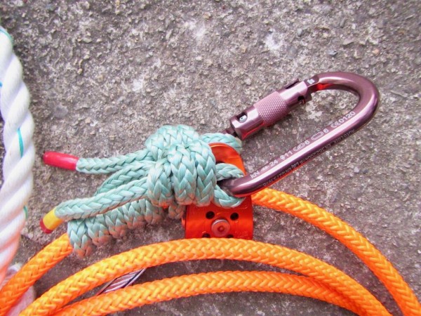 贅沢屋の 新品☆安全ロープ ランヤード ワークポジショニングロープハーネス安全帯 ツリークライミング 伐採 安全ロープ フリップラインキッ 作業服 