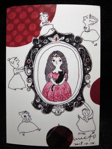 MICAO絵本原画展 ・・・ 女将 : 西遊嬉(saiyuki)