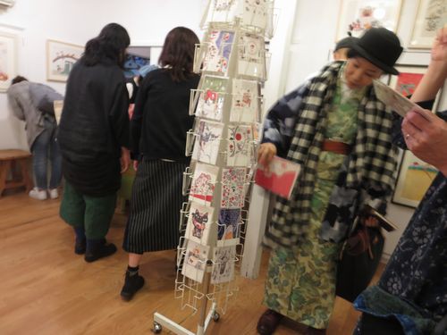 MICAO絵本原画展 ・・・ 女将 : 西遊嬉(saiyuki)