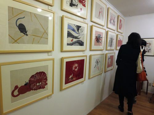 MICAO絵本原画展 ・・・ 女将 : 西遊嬉(saiyuki)