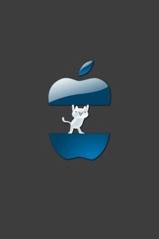 Appleのロゴ画像まとめ Iphoneのホーム ロック画面向け画像 Iphoneアプリ紹介blog