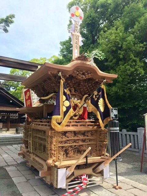 長承寺地車記念撮影会のお知らせ : 上神谷だんじり祭