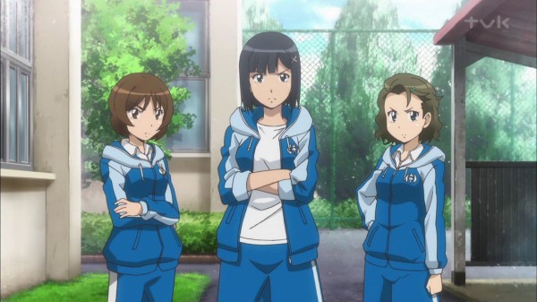 南鎌倉高校女子自転車部 4話 感想 水泳部の先輩と自転車坂道対決 膝は大丈夫なんですかね にわか速報