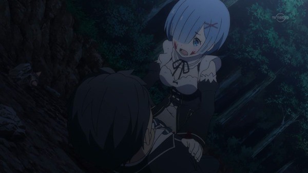 Re ゼロから始める異世界生活 9話 感想 呪いの正体も分かったしレムの好感度もあがったはず あとは死ぬな にわか速報