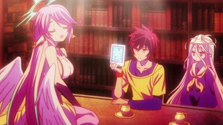 ノーゲーム ノーライフ 第6話感想まとめ 大事なところがなければ光も湯気もいらないんだよ にわか速報