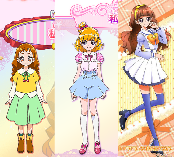 プリキュアのこの3人がみんな中学生だという事実 にわか速報