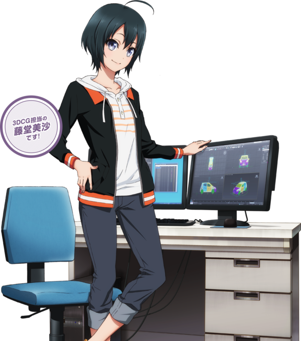 Shirobako みーちゃんの胸可変しすぎだろ にわか速報